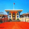 The Al Alam Palace Old Muscat Oman paint-by-numbers