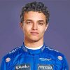 Racing Driver Lando Norris paint by numbers