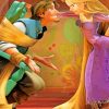 Rapunzel And Flynn Rider paint by numbers