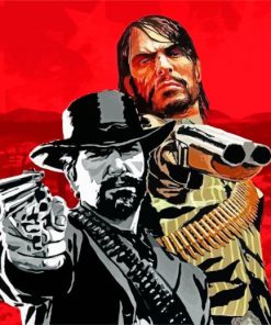 red-dead-redemption-paint-by-numbers