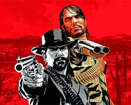 red-dead-redemption-paint-by-numbers