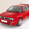 Red Lancia Car paint by numbers