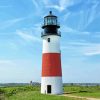 Sankaty Head Light Nantucket paint by numbers