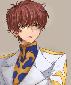 Suzaku Kururugi From The Anime Code Geass paint by numbers