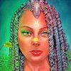 Taurus Goddess paint by numbers