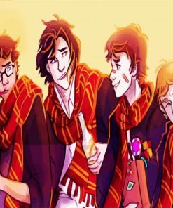 The Marauders Illustration paint by numbers