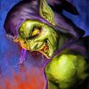 The Green Goblin paint by numbers