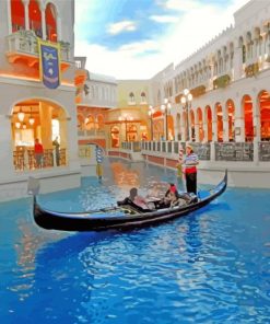 The Venetian Las Vegas Pool paint by numbers