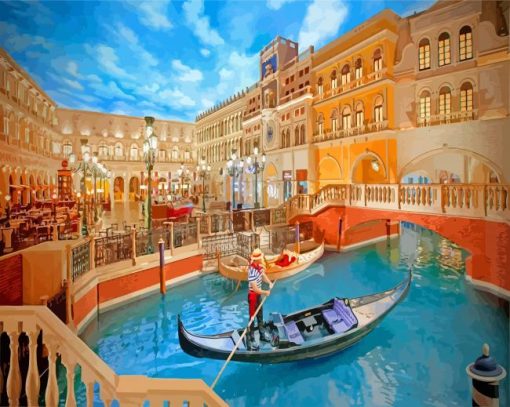 The Venetian Las Vegas paint by numbers