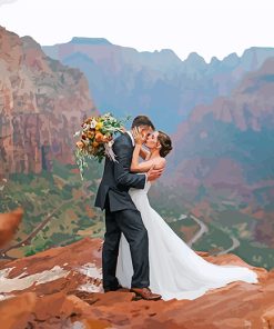 Wedding In Utah paint by numbers