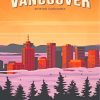 Vancouver Poster paint by numbers