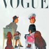 Vogue Vintage Poster Of Women paint by numbers