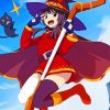 Witch Megumin paint by numbers