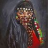 Arabian Woman paint by numbers