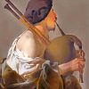 Bagpipe Player Hendrick Ter Brugghen paint by numbers