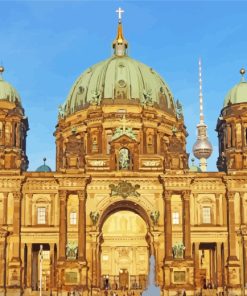 Berlin Cathedral paint by numbers