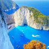 Zakynthos Greece paint by number