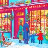 Christmas Toy Shop paint by numbers