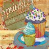 Cupcake Baking paint by numbers