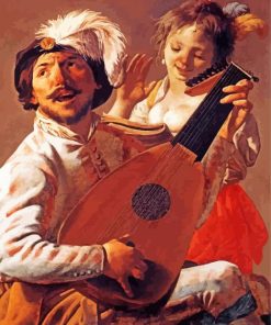 Duet Hendrick Ter Brugghen paint by numbers