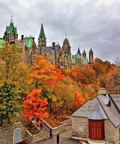 Fall In Ottawa paint by numbers