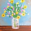 Flowers Jar paint by numbers