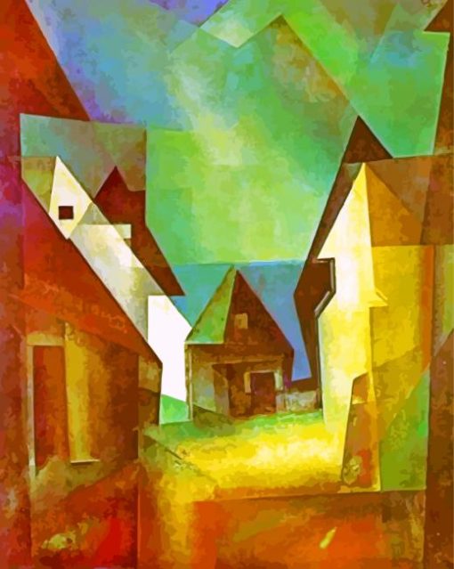 Gaberndorf II Lyonel Feininger paint by numbers