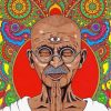 Gandhi Third Eye paint by numbers