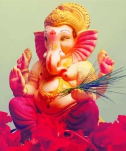 Ganesh Chaturthi Art paint by number