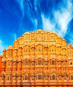 Hawa Mahal paint by numbers