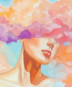 Heads In Clouds Art paint by numbers