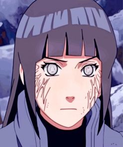 Hinata Hyuga paint by numbers