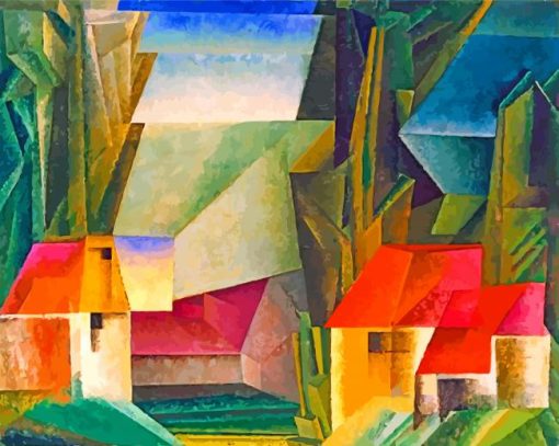 Hopfgarten Lyonel Feininger paint by numbers