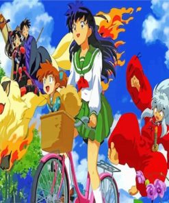 Inuyasha Anime paint by numbers