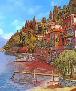 Italy Como Lake Arts paint by numbers