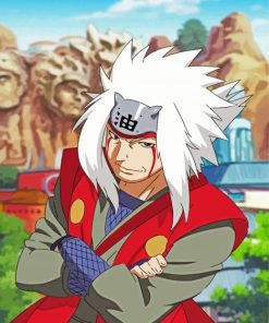 Jiraiya paint by numbers