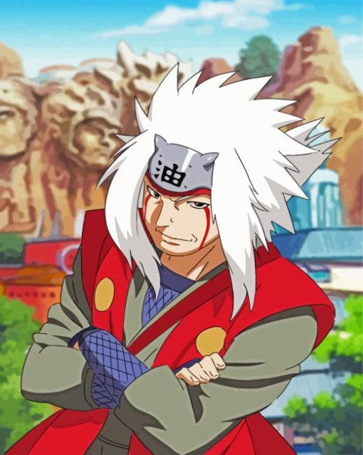 Jiraiya paint by numbers