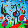 Joan Miro The Garden paint by numbers