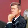 John F Kennedy President paint by numbers