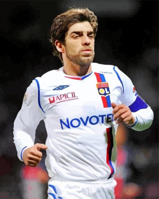 Juninho Pernambucano paint by numbers