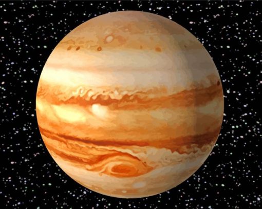 Jupiter paint by numbers