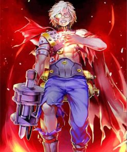 Kabaneri Of The Iron Fortess Anime Character paint by numbers