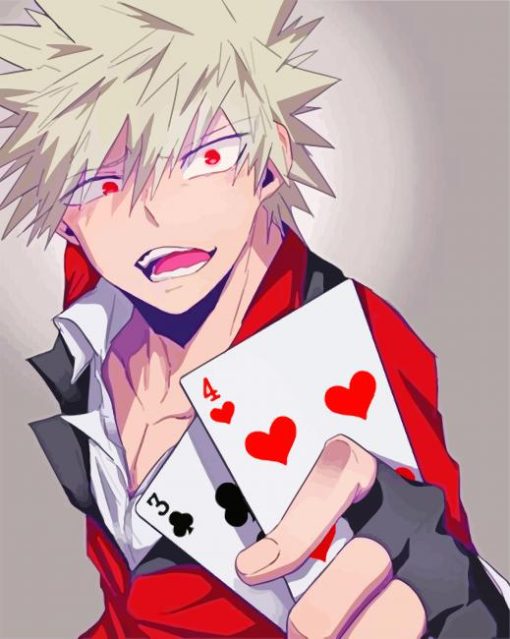 Kacchan Playing Cards paint by numbers