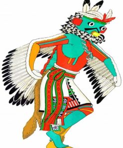 Kachina Illustration paint by numbers