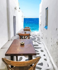 Katros Mykonos paint by numbers