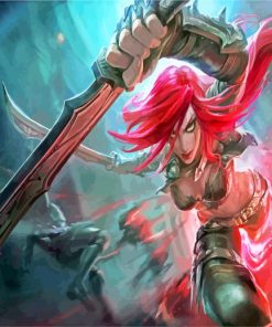 Katarina paint by number