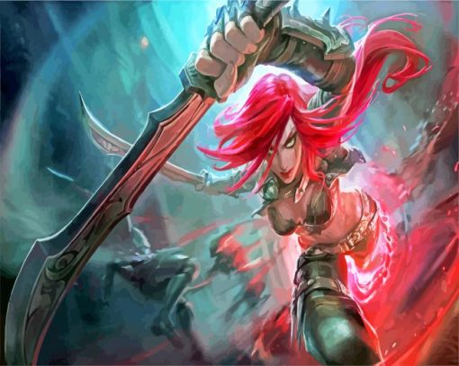 Katarina paint by number