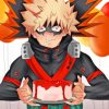 Katsuki Bakugo Kacchan MHA paint by numbers