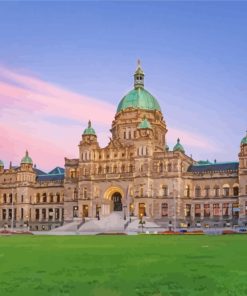 Legislative Assembly Of British Columbia Canada paint by numbers