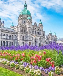 Legislative Assembly Of British Columbia Canada paint by number